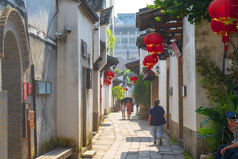 2019年6月28日，福州，三坊七巷風(fēng)光。